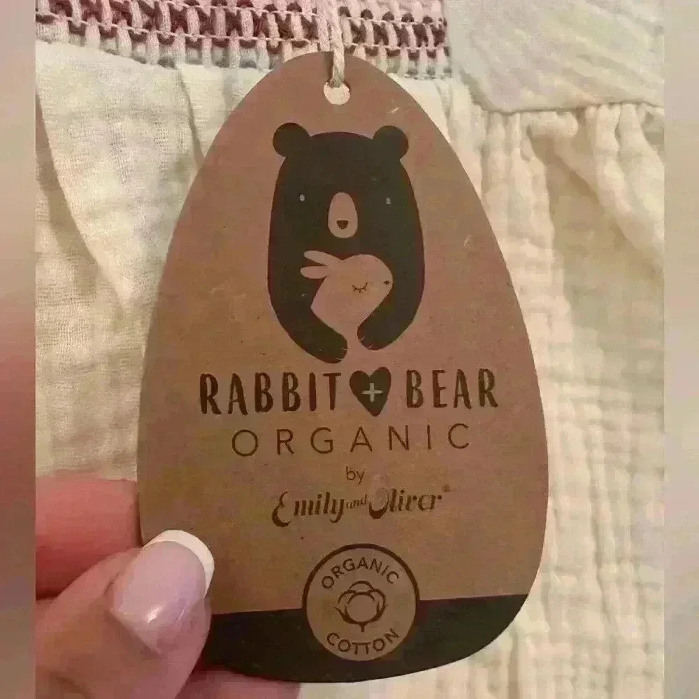 NWT - 2pc Rabbit + Bear Hat & Dress - Size 2T